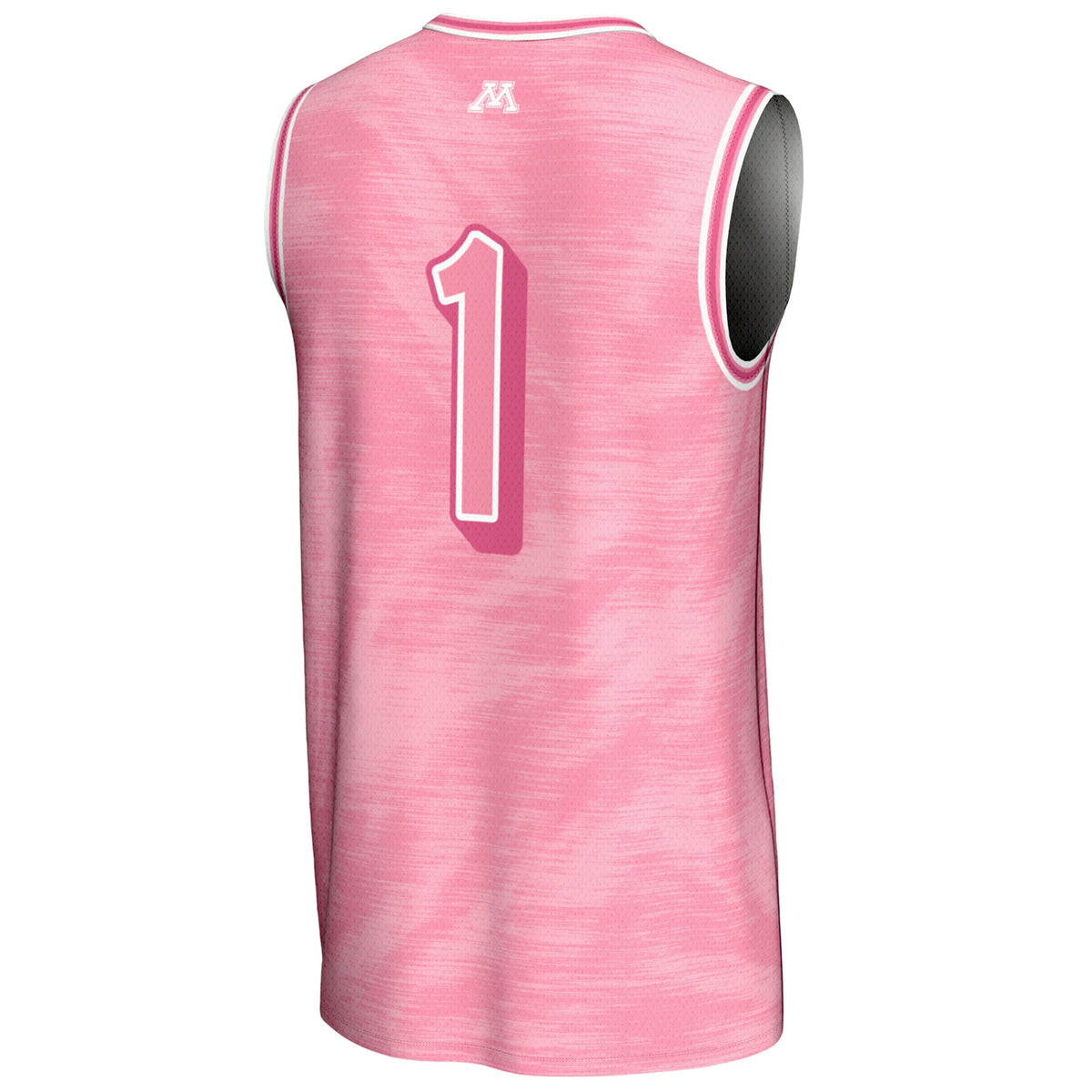 #1 Minnesota Golden Gophers GameDay Greats Lightweight Basketball Fashion Jersey - Pink