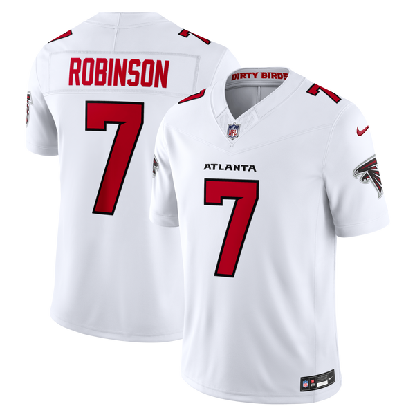 Atlanta Falcons Bijan Robinson Nike White Vapor F.U.S.E. Stitched Limited Jersey