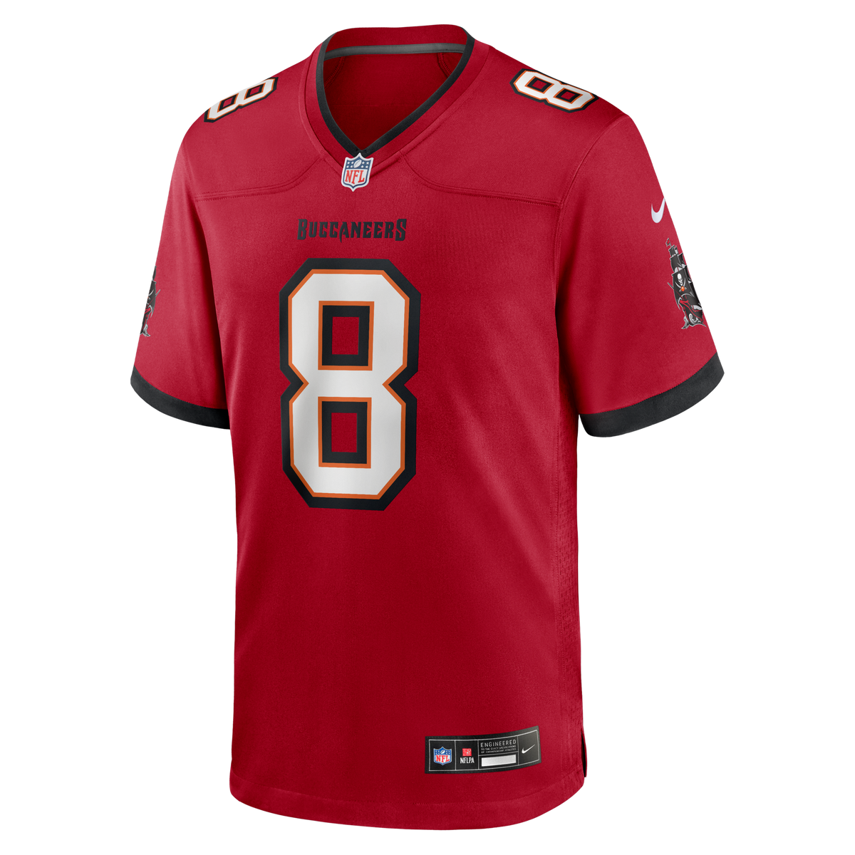 Tampa Bay Buccaneers SirVocea Dennis Red Game Jersey