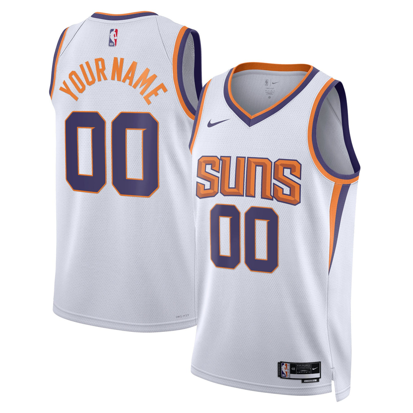 Phoenix Suns Nike Association Swingman Jersey - Custom