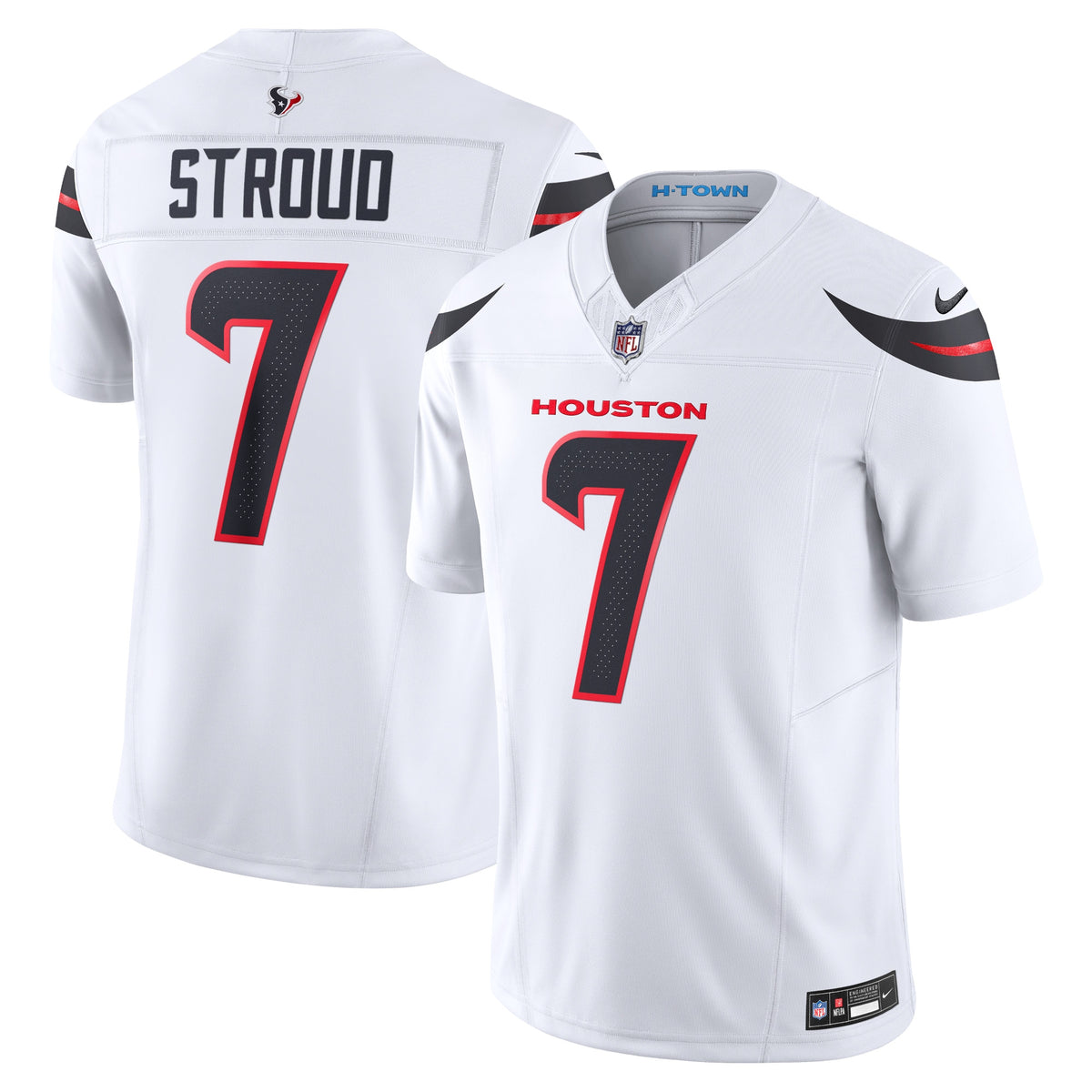 Houston Texans C.J. Stroud White Vapor F.U.S.E. Limited Jersey