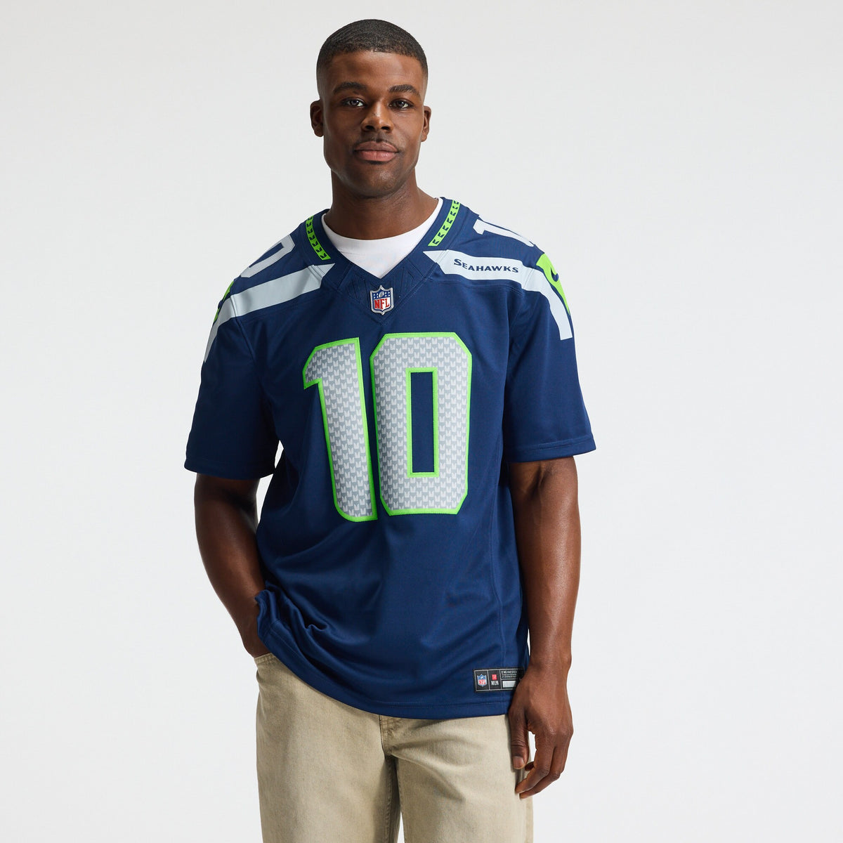 Seattle Seahawks Cooper Kupp College Navy Team Vapor F.U.S.E. Stitched Limited Jersey