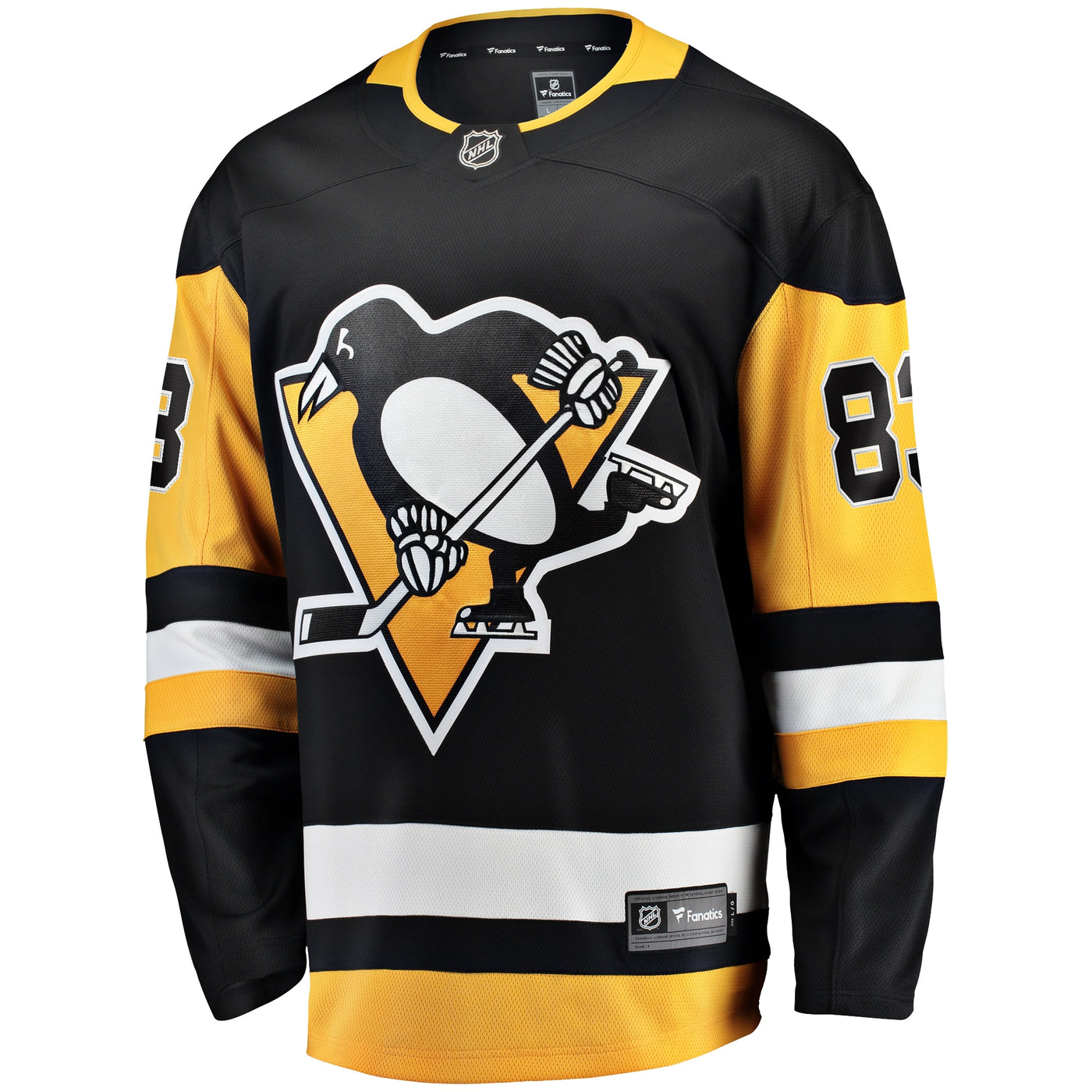 Pittsburgh Penguins Matt Nieto Fanatics Black Home Breakaway Jersey