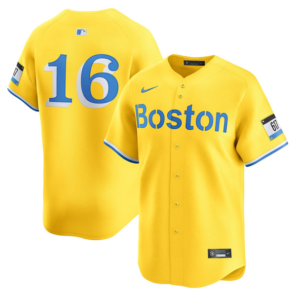 Boston Red Sox Jarren Duran Nike Gold Alternate Limited Jersey