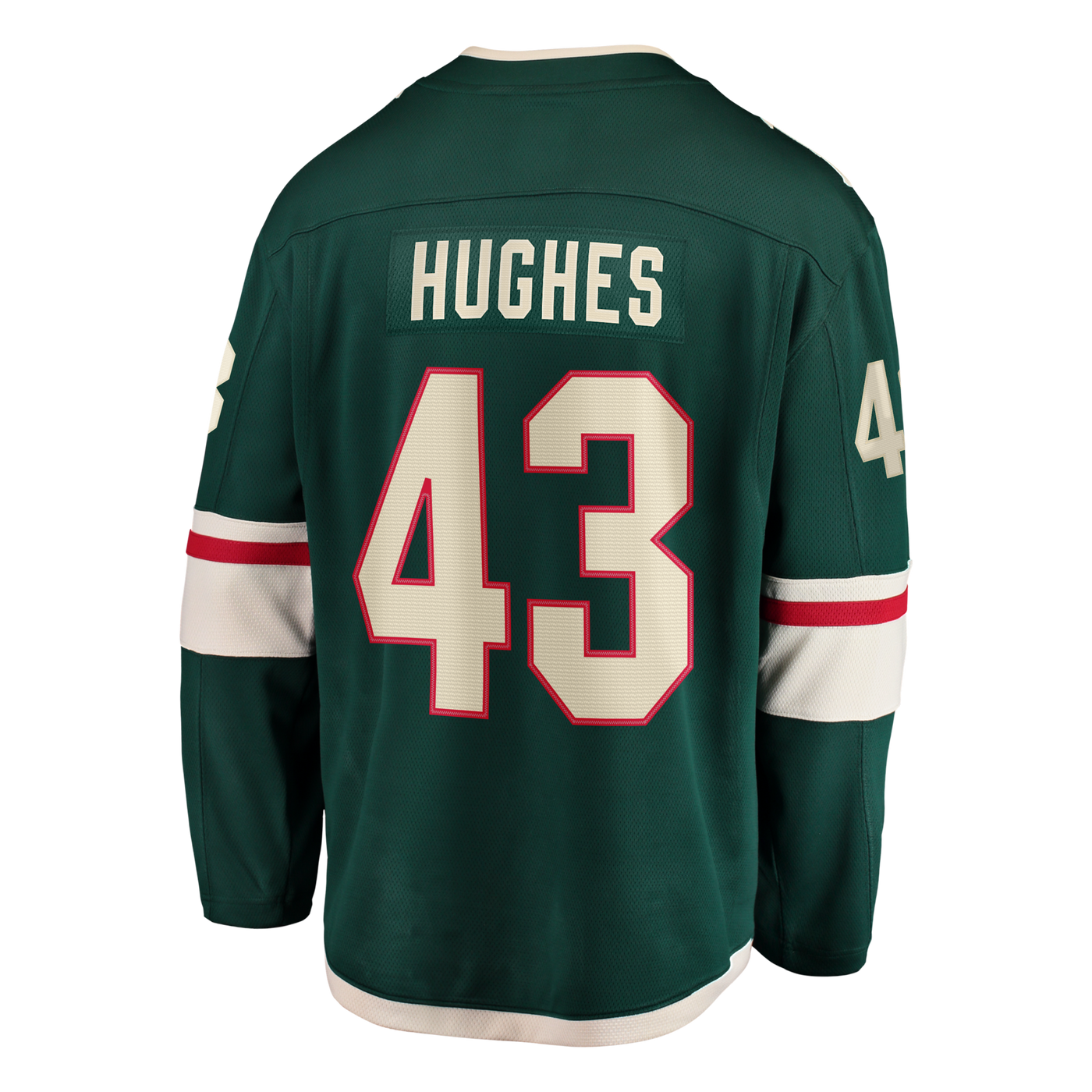 Minnesota Wild Quinn Hughes Fanatics Green Home Breakaway Jersey