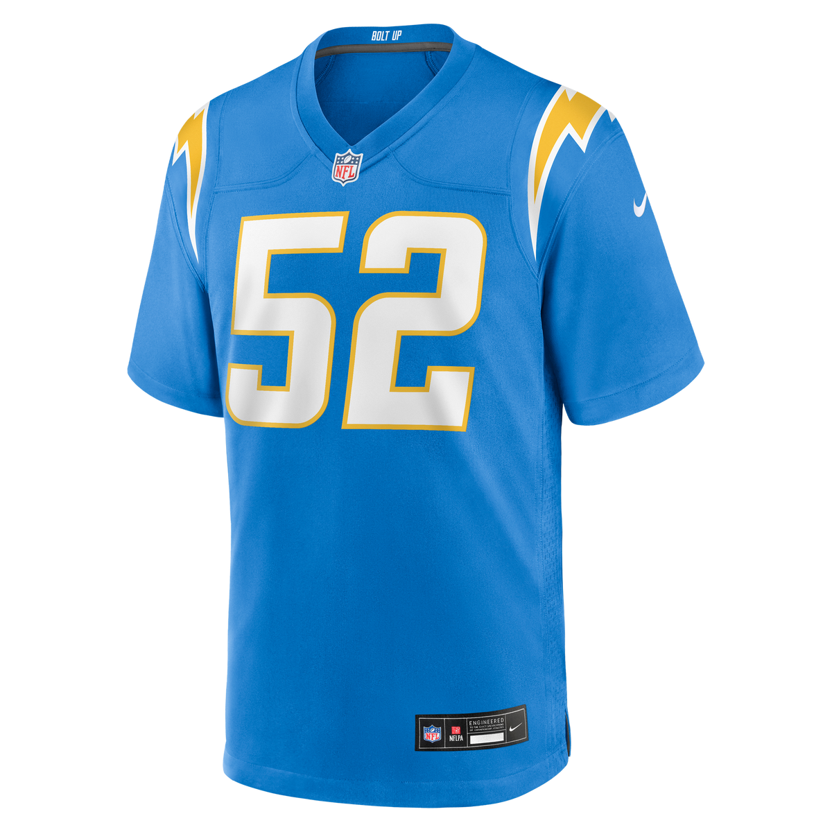 Los Angeles Chargers Khalil Mack Nike Powder Blue Game Jersey