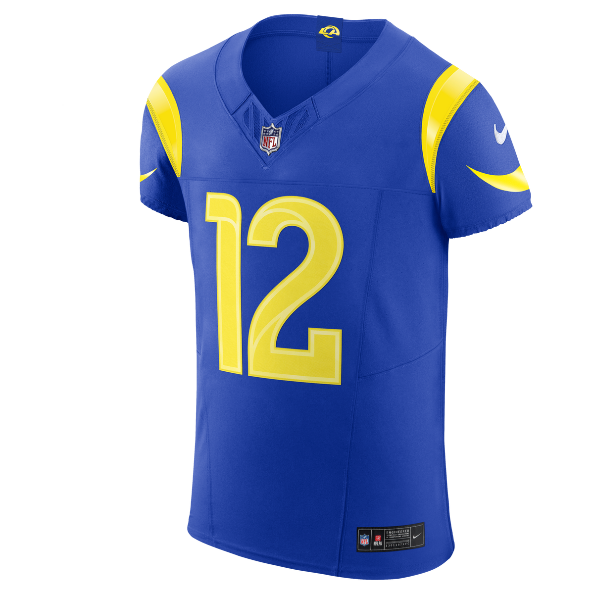 Los Angeles Rams Puka Nacua Royal Team Vapor F.U.S.E. Elite Jersey