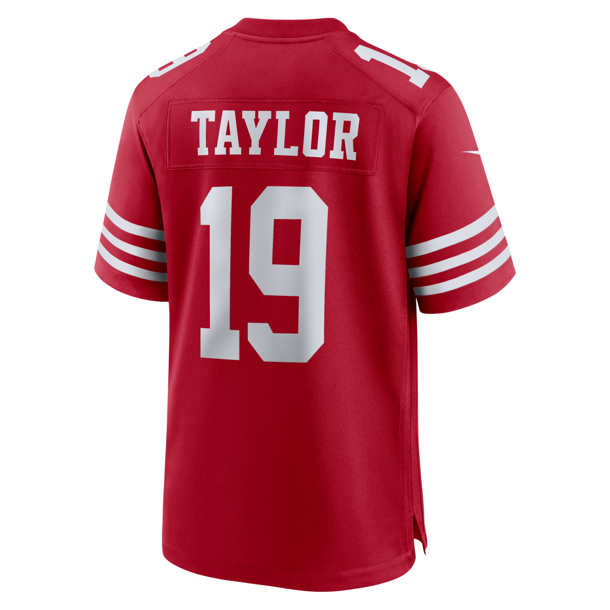 San Francisco 49ers Trent Taylor Scarlet Team Game Jersey