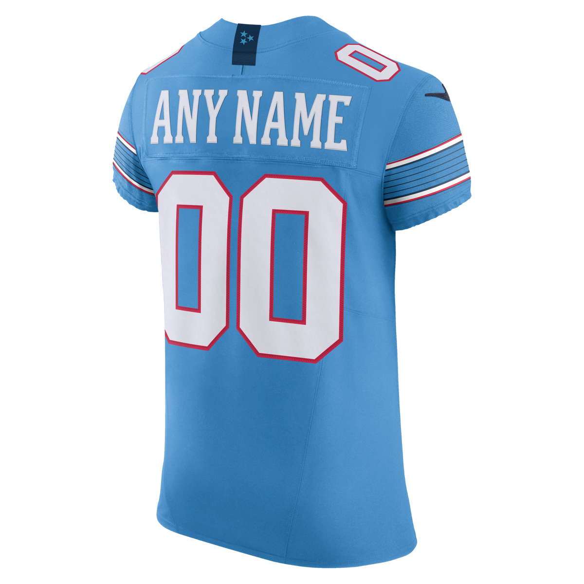 Tennessee Titans Light Blue Vapor F.U.S.E. Elite Custom Jersey
