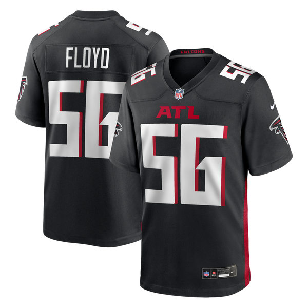 Atlanta Falcons Leonard Floyd Black Team Game Jersey
