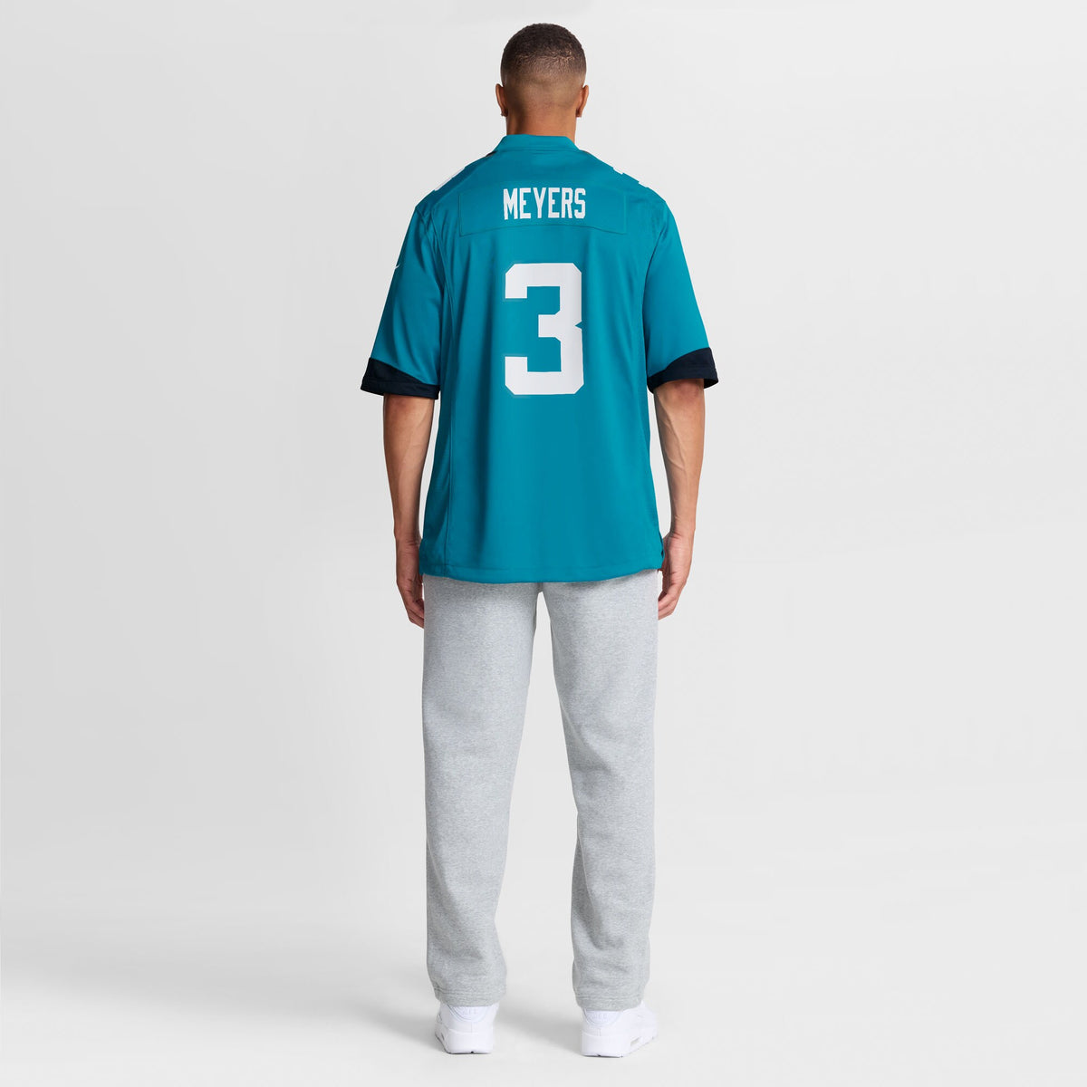 Jacksonville Jaguars Jakobi Meyers Teal Team Game Jersey