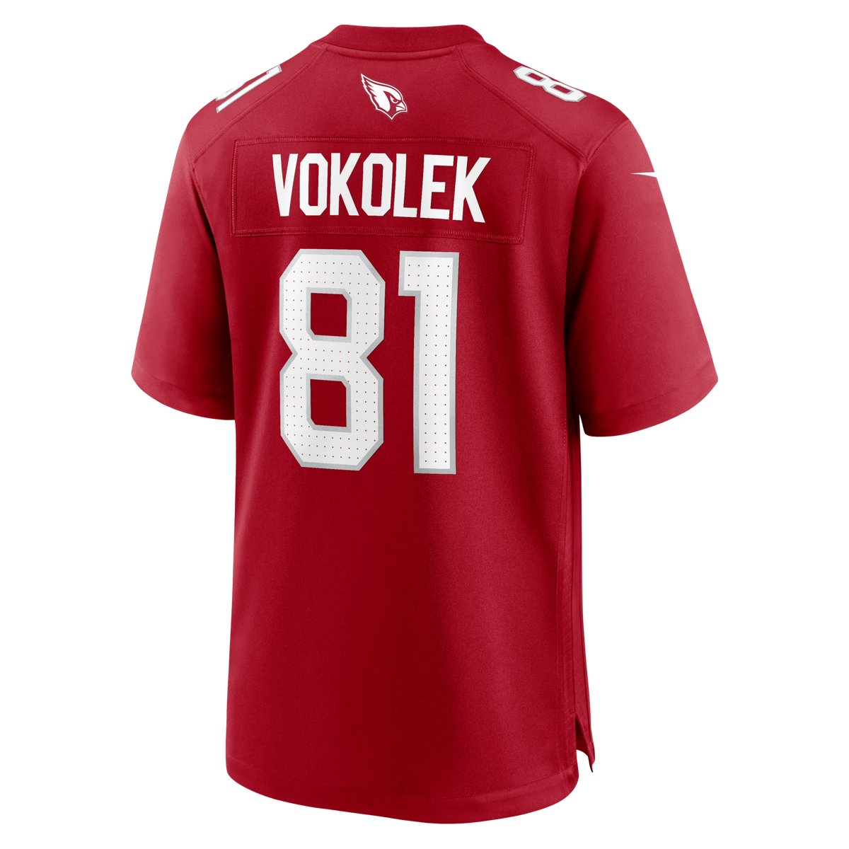 Arizona Cardinals Travis Vokolek Cardinal Team Game Jersey