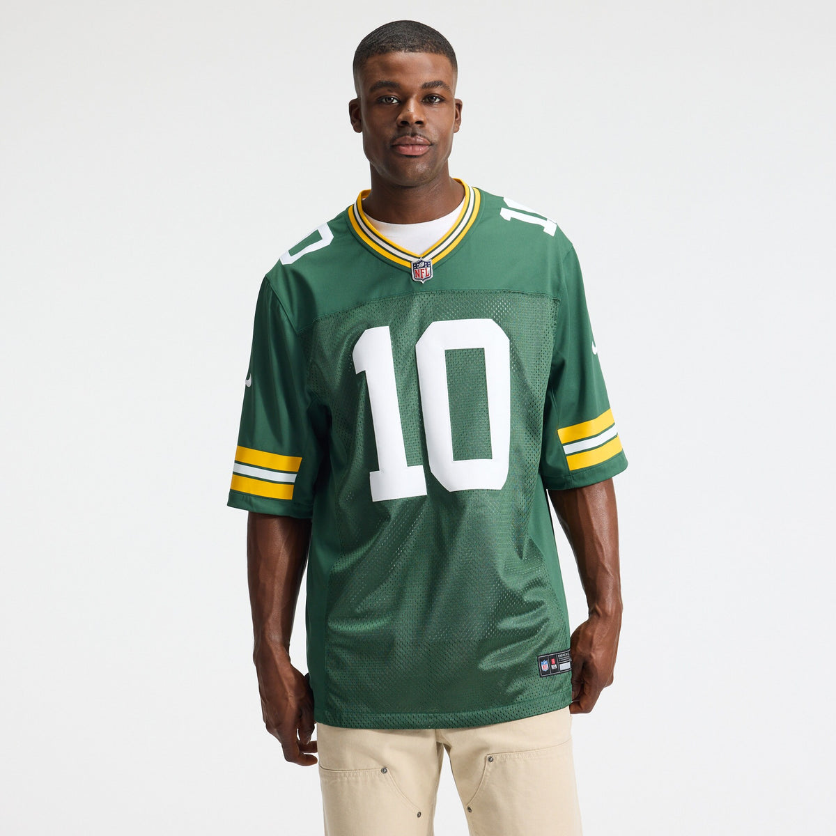 Green Bay Packers Jordan Love Green Vapor Untouchable Stitched Limited Jersey