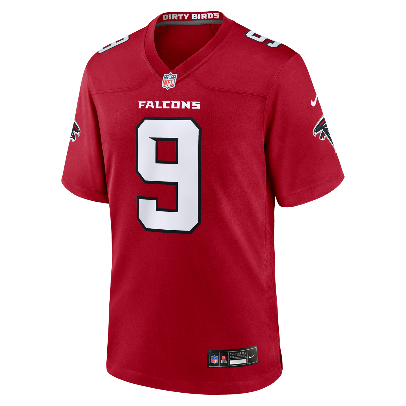 Atlanta Falcons Michael Penix Jr. Nike Red Game Jersey