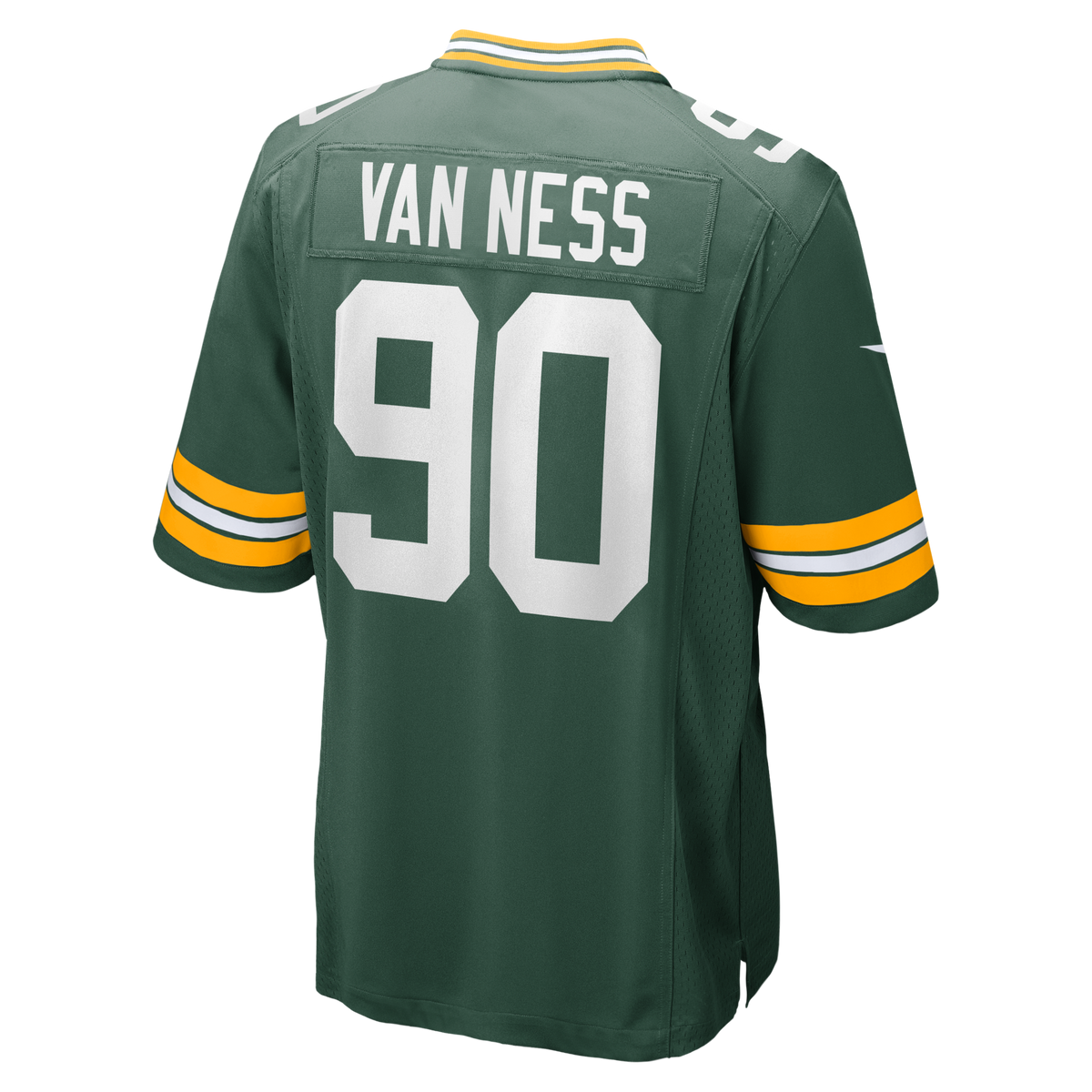 Green Bay Packers Lukas Van Ness Green Game Jersey