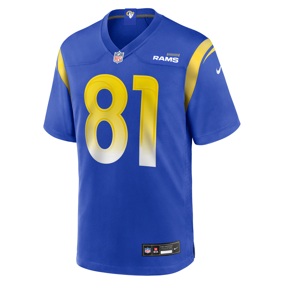 Los Angeles Rams Torry Holt Royal Game Retired Player Jersey