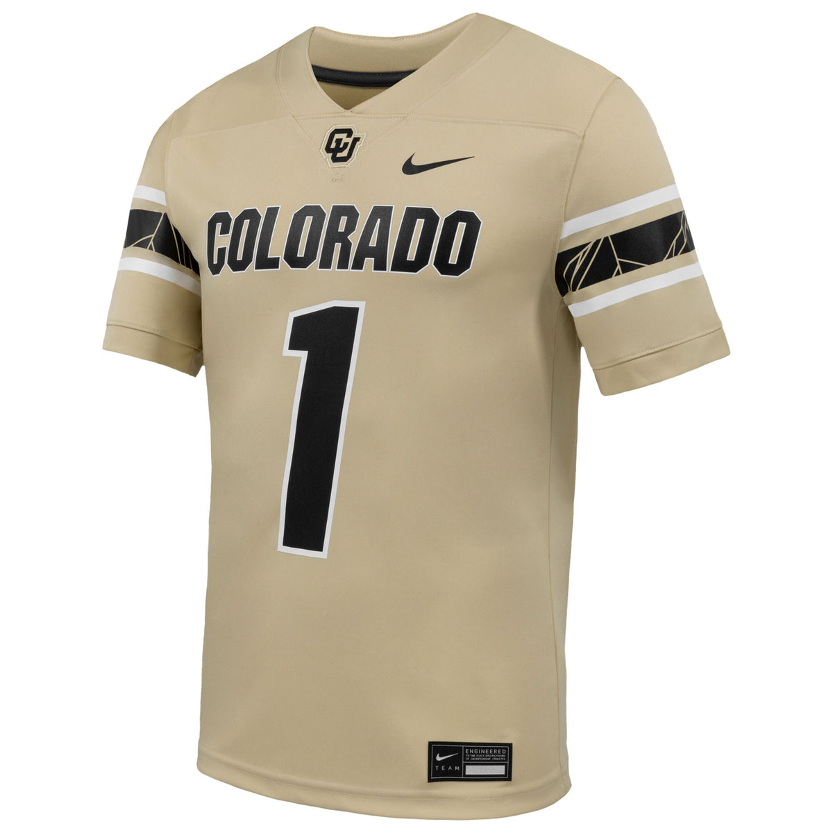 #1 Colorado Buffaloes Alternate Game Football Jersey - Gold