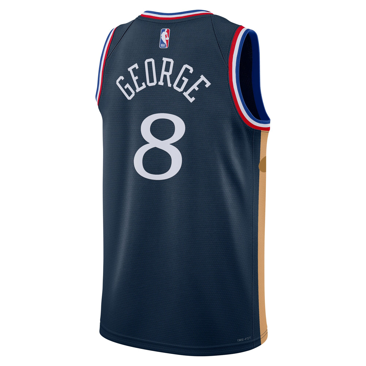 Philadelphia 76ers Nike 2025/26 City Edition Swingman Jersey - Navy - Paul George