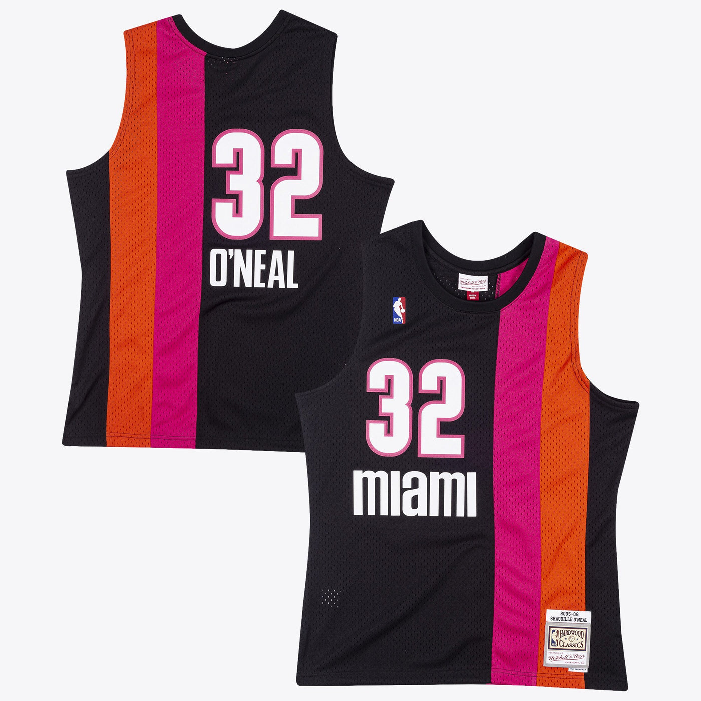 Miami Heat Mitchell & Ness Shaquille O'Neal 2005 Swingman Authentic Jersey - Black