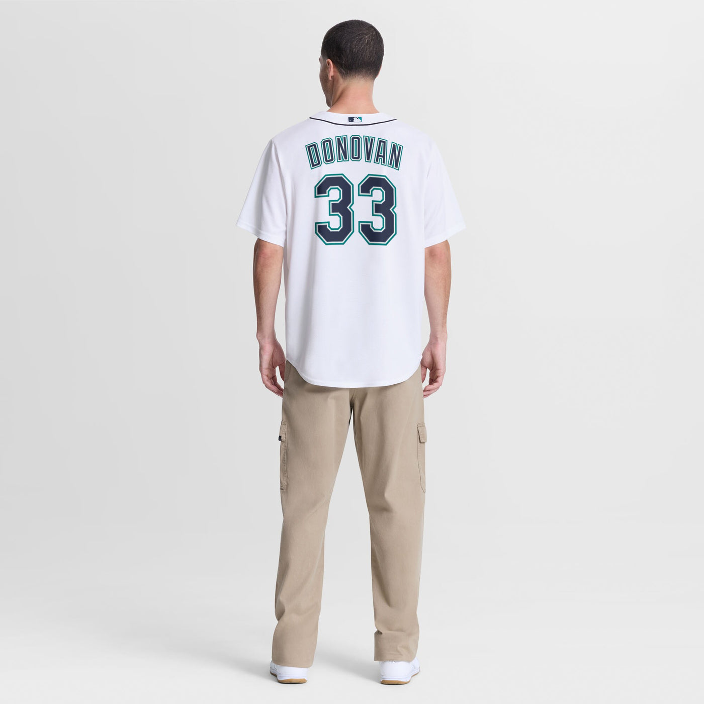 Seattle Mariners Brendan Donovan Nike White Home Replica Jersey