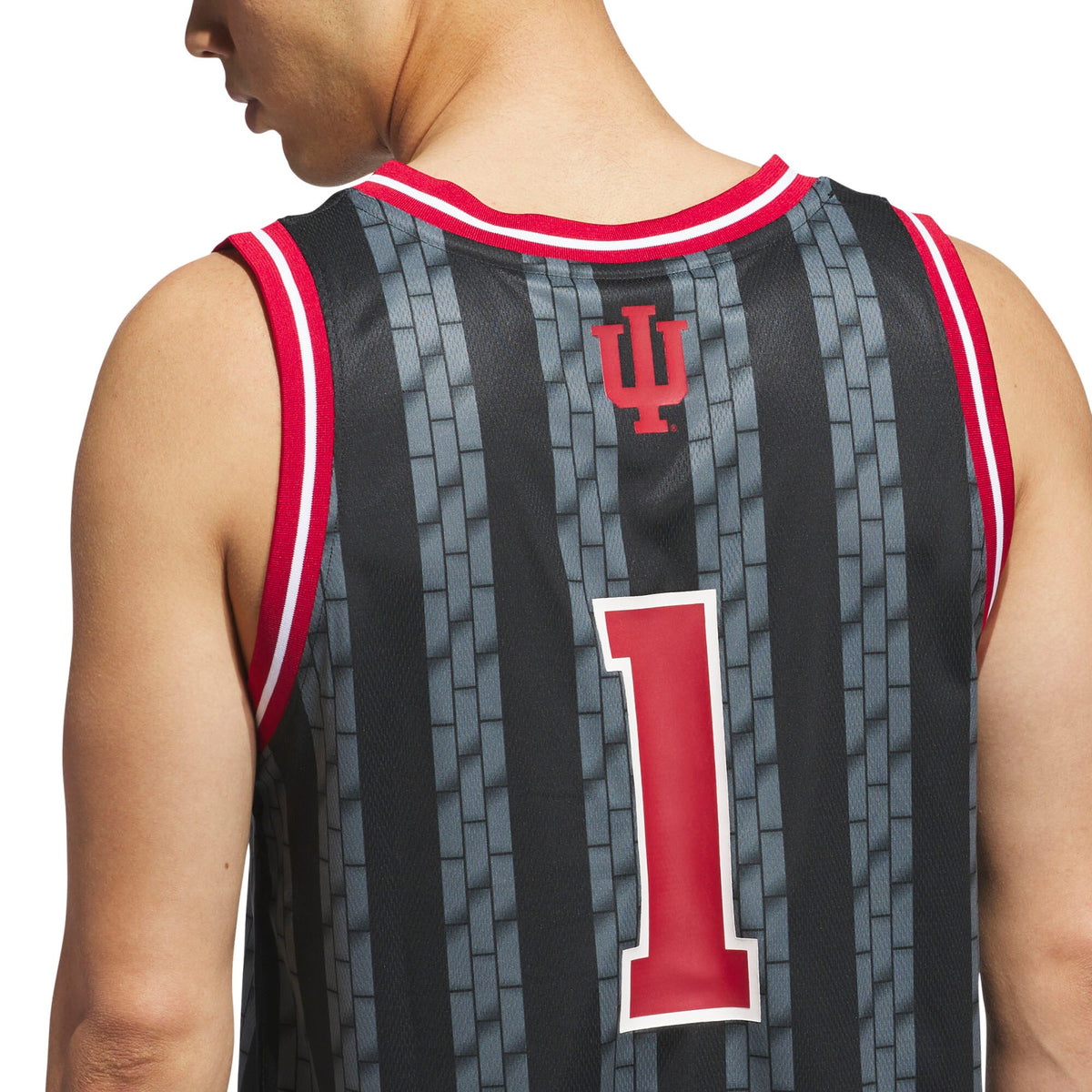 #1 Indiana Hoosiers Replica Swingman Jersey - Black
