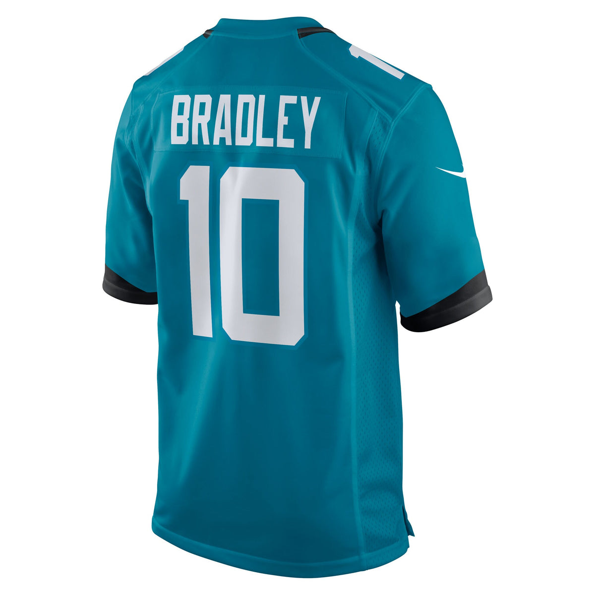 Jacksonville Jaguars Carter Bradley Teal Team Game Jersey