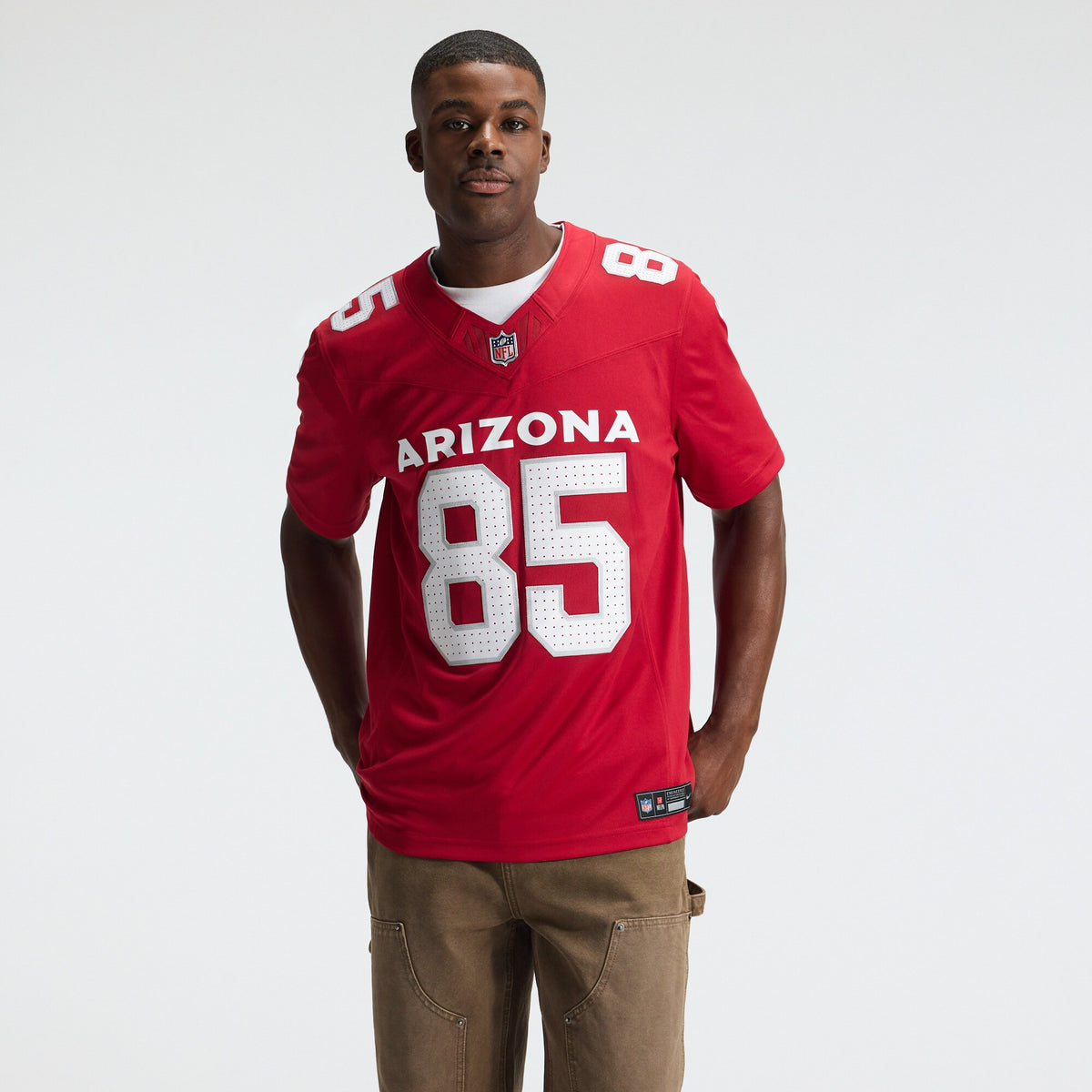 Arizona Cardinals Trey McBride Cardinal Team Vapor F.U.S.E. Stitched Limited Jersey