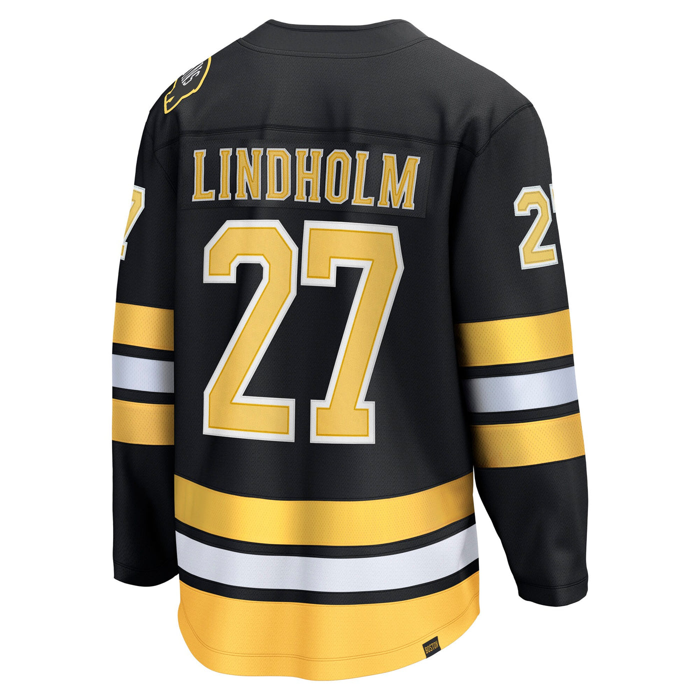 Boston Bruins Hampus Lindholm Fanatics Black Home Breakaway Player Jersey
