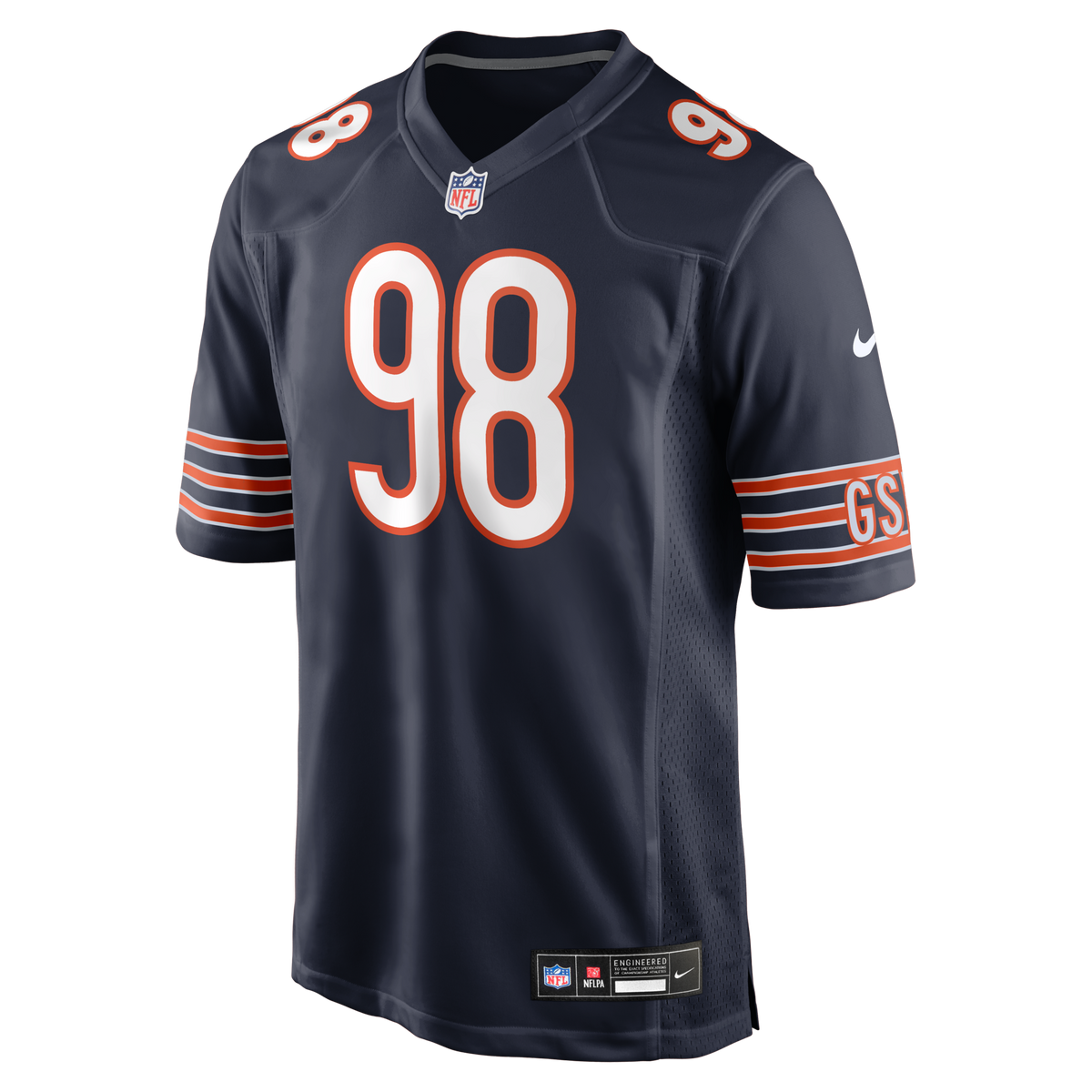 Chicago Bears Montez Sweat Navy Game Jersey