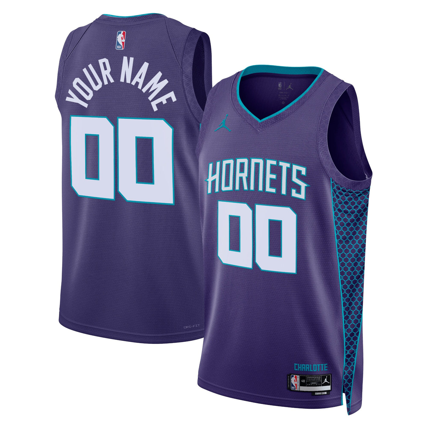 Charlotte Hornets Jordan Statement Edition Swingman Jersey - Custom