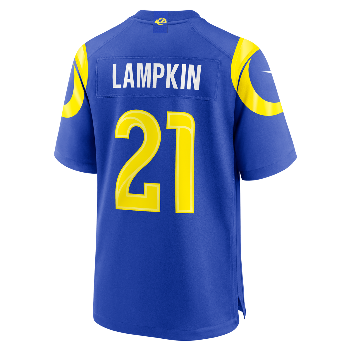Los Angeles Rams Cam Lampkin Royal Team Game Jersey