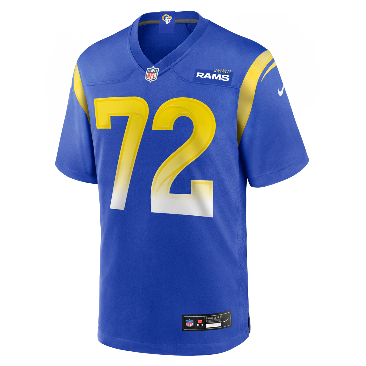 Los Angeles Rams D.J. Humphries Royal Team Game Jersey