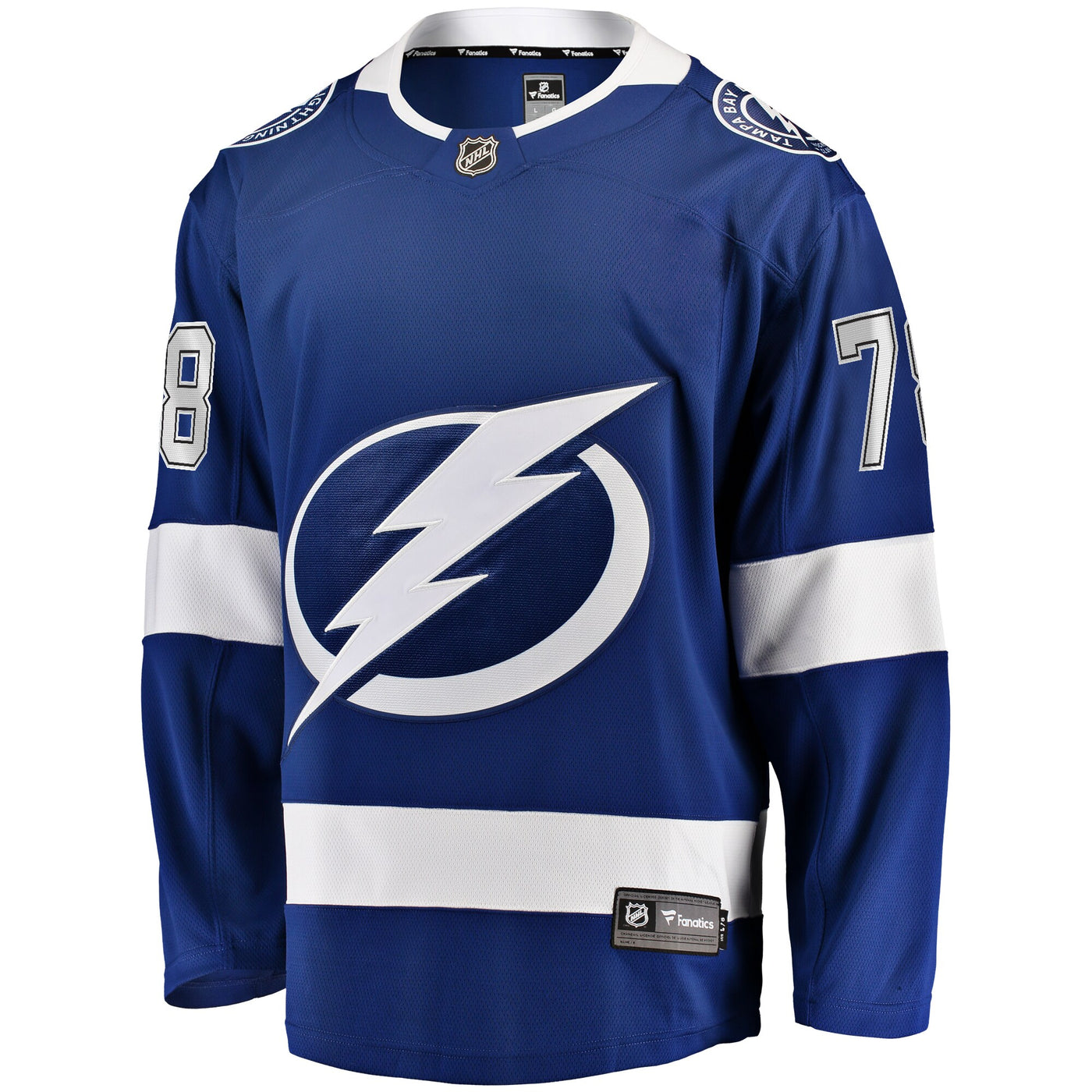 Tampa Bay Lightning Emil Lilleberg Fanatics Blue Home Premier Breakaway Player Jersey
