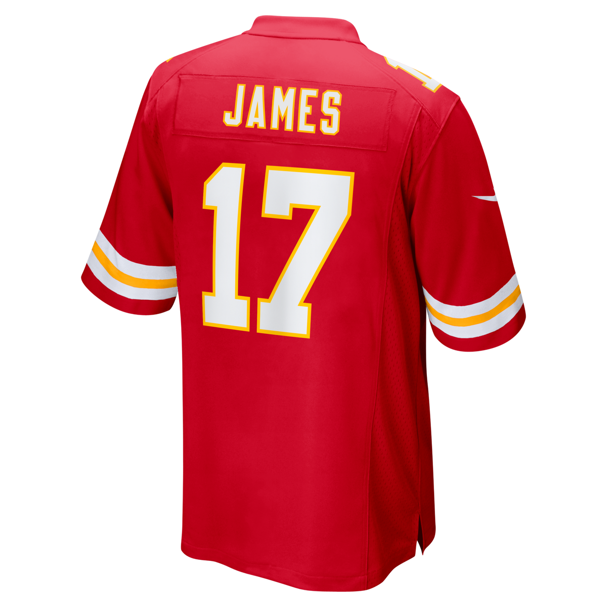 Kansas City Chiefs Richie James Red Game Jersey