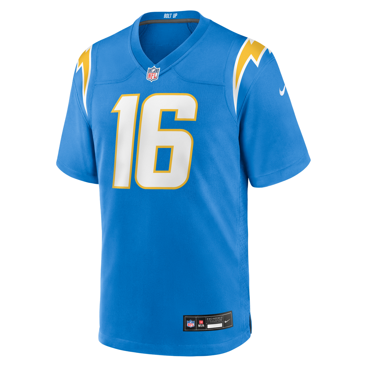 Los Angeles Chargers JK Scott Powder Blue Game Jersey
