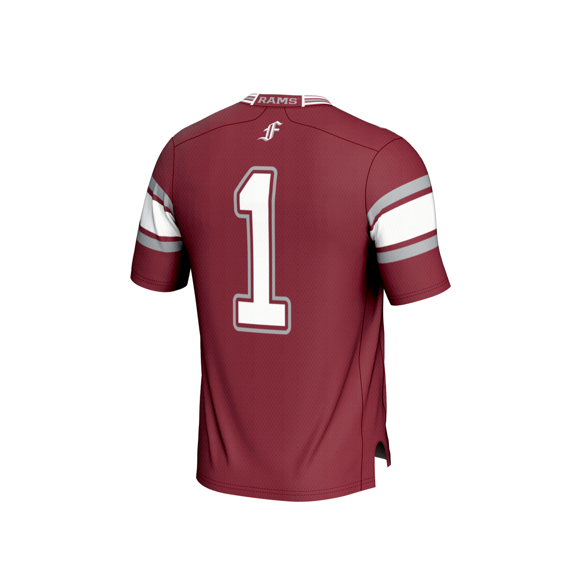 #1 Fordham Rams GameDay Greats Lightweight Collegiate Football Fashion Jersey - Maroon