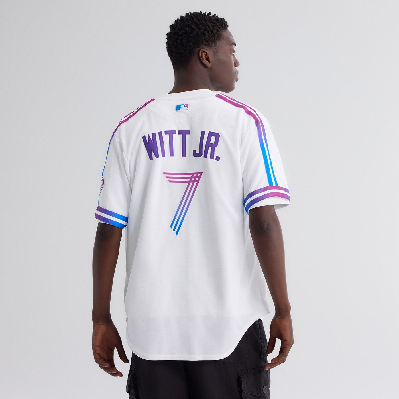 Kansas City Royals Bobby Witt Jr. Nike White 2026 City Connect Stadium Jersey