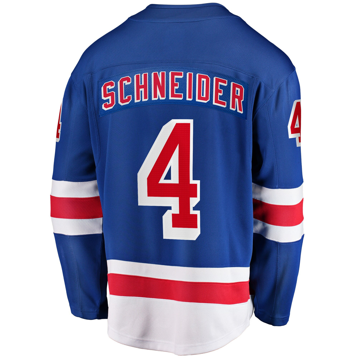 New York Rangers Braden Schneider Fanatics Blue Home Premier Breakaway Player Jersey