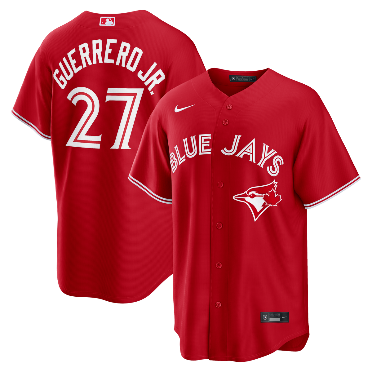 Toronto Blue Jays Vladimir Guerrero Jr. Red Canada Day Replica Jersey