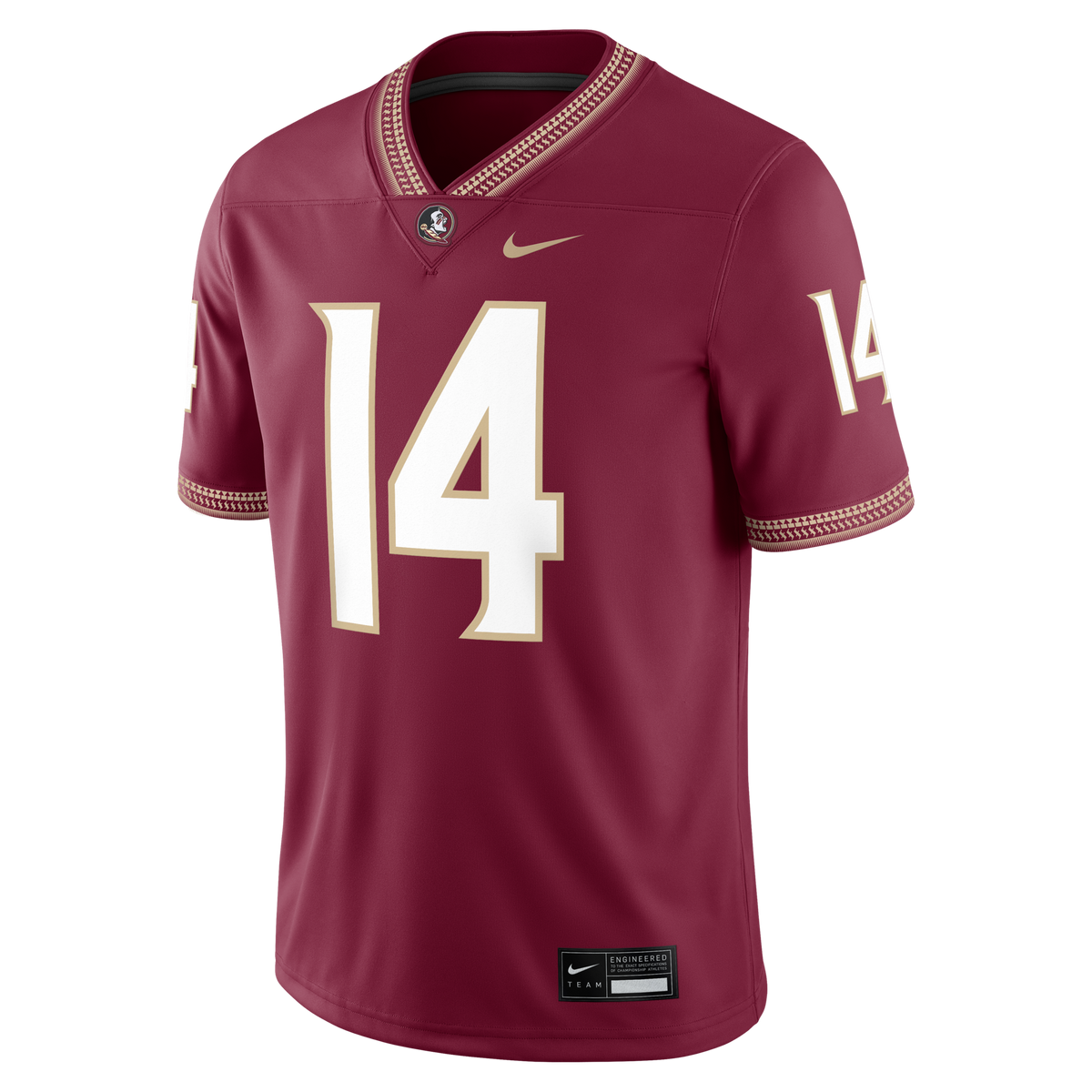 Ashton Daniels Florida State Seminoles Game Football Jersey - Garnet