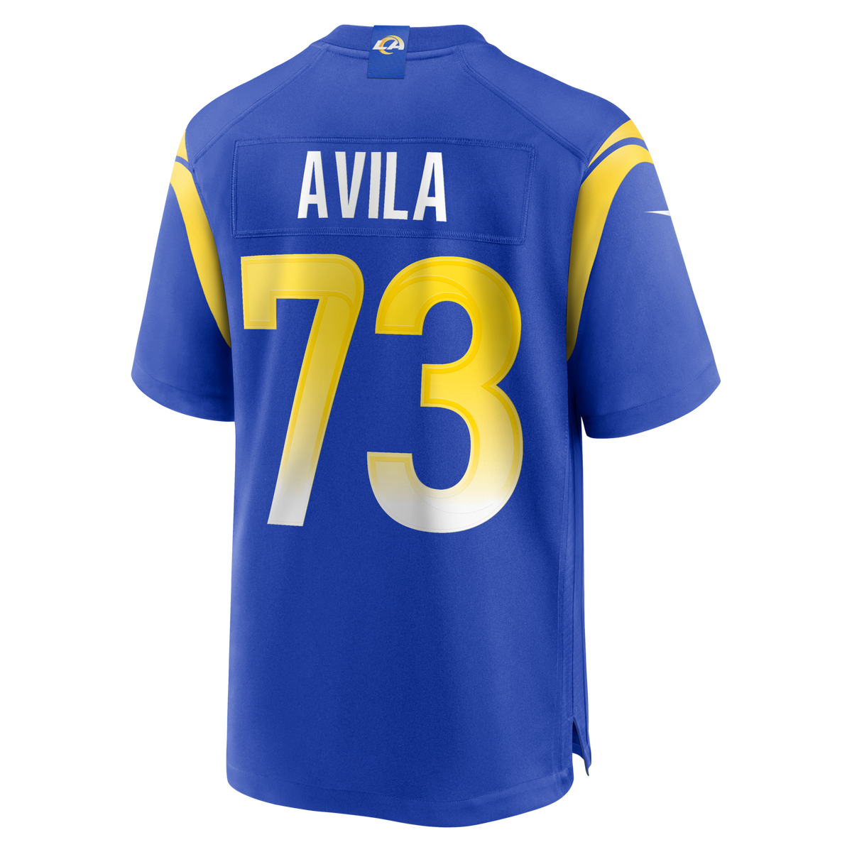 Los Angeles Rams Steve Avila Royal Home Game Jersey