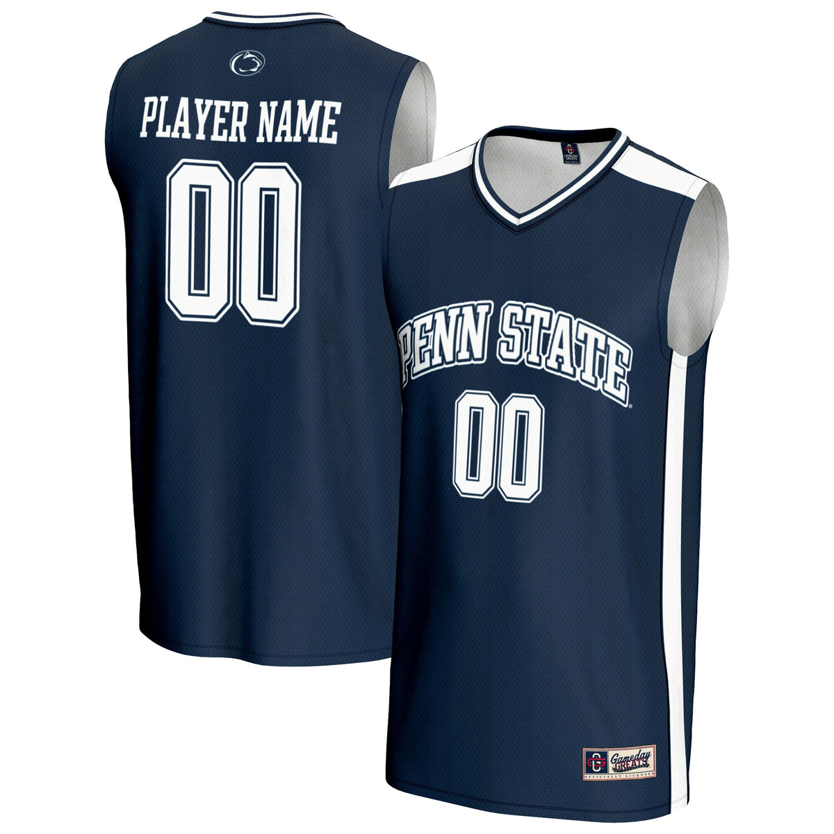 Penn State Nittany Lions GameDay Greats NIL Pick-A-Player Lightweight Basketball Jersey - Navy