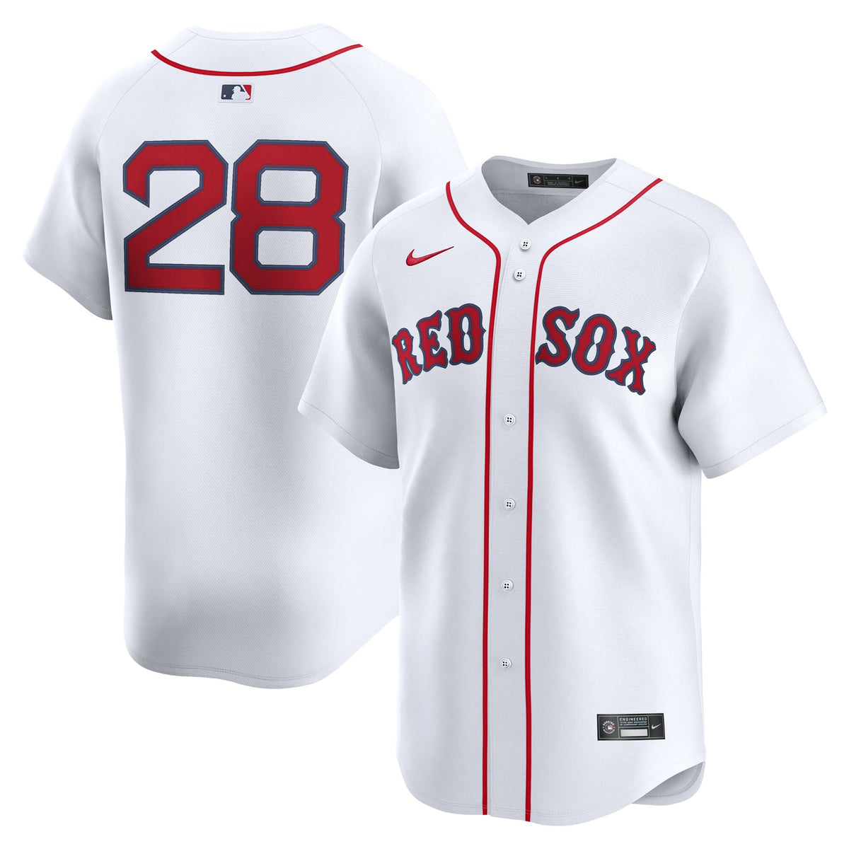 Boston Red Sox Kristian Campbell White Home Limited Jersey