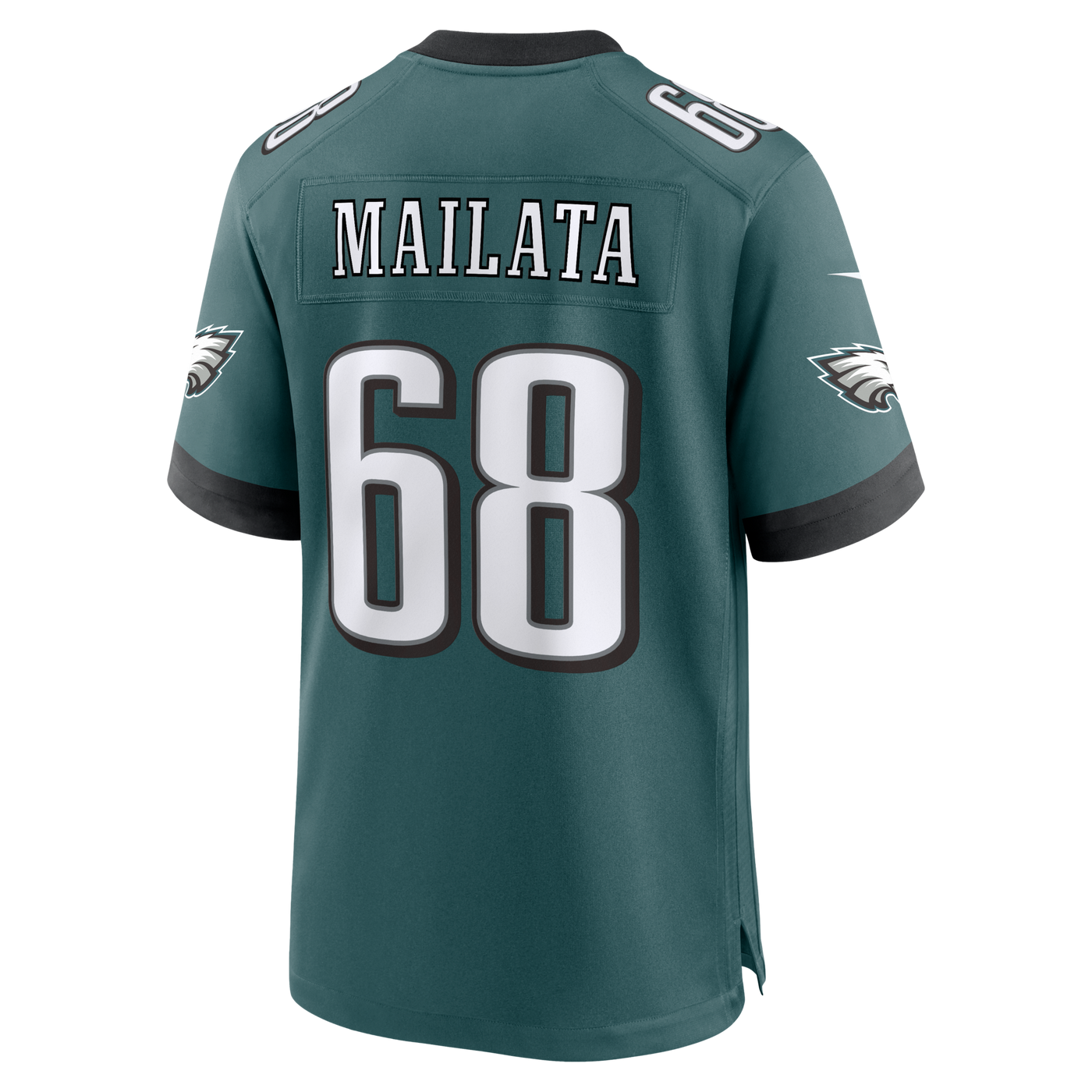Philadelphia Eagles Jordan Mailata Nike Midnight Green Team Game Jersey