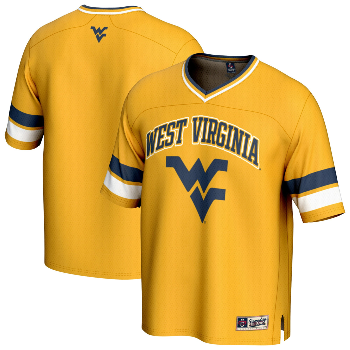 GameDay Greats Gold West Virginia Mountaineers Spirit Football Jersey