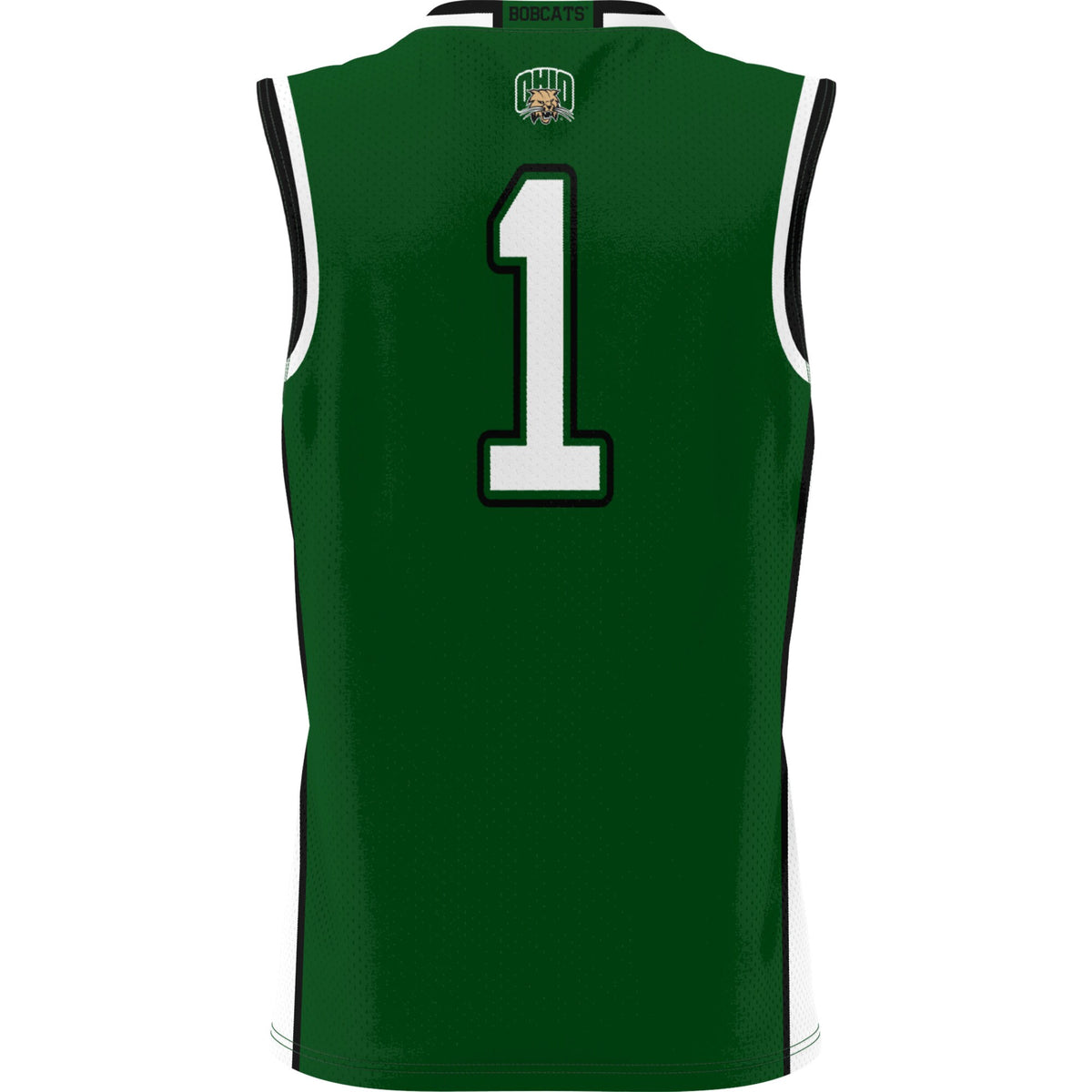 #1 Ohio Bobcats GameDay Greats Lightweight Basketball Jersey - Green