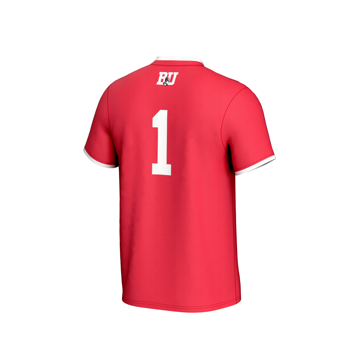 Boston University GameDay Greats Lightweight Collegiate Softball Fashion Jersey - Scarlet