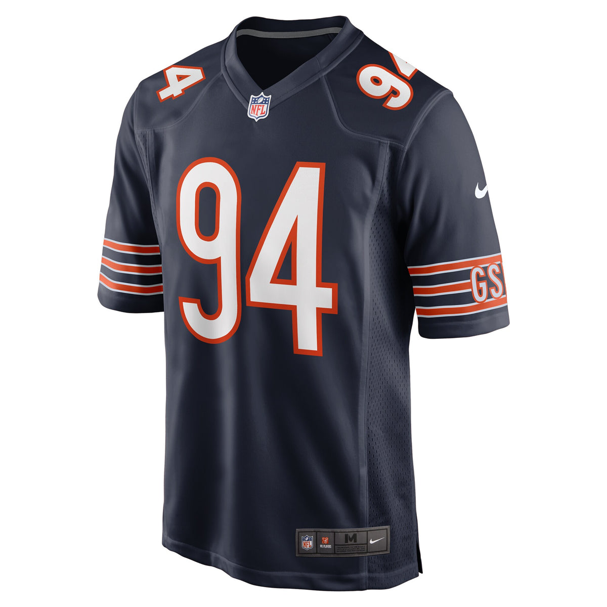 Chicago Bears Austin Booker Navy Game Jersey