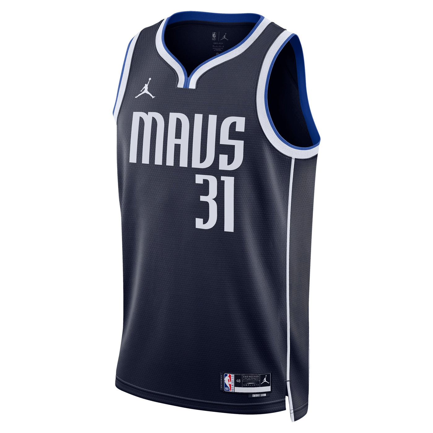 Dallas Mavericks Jordan Brand Statement Edition Swingman Jersey - Navy - Klay Thompson