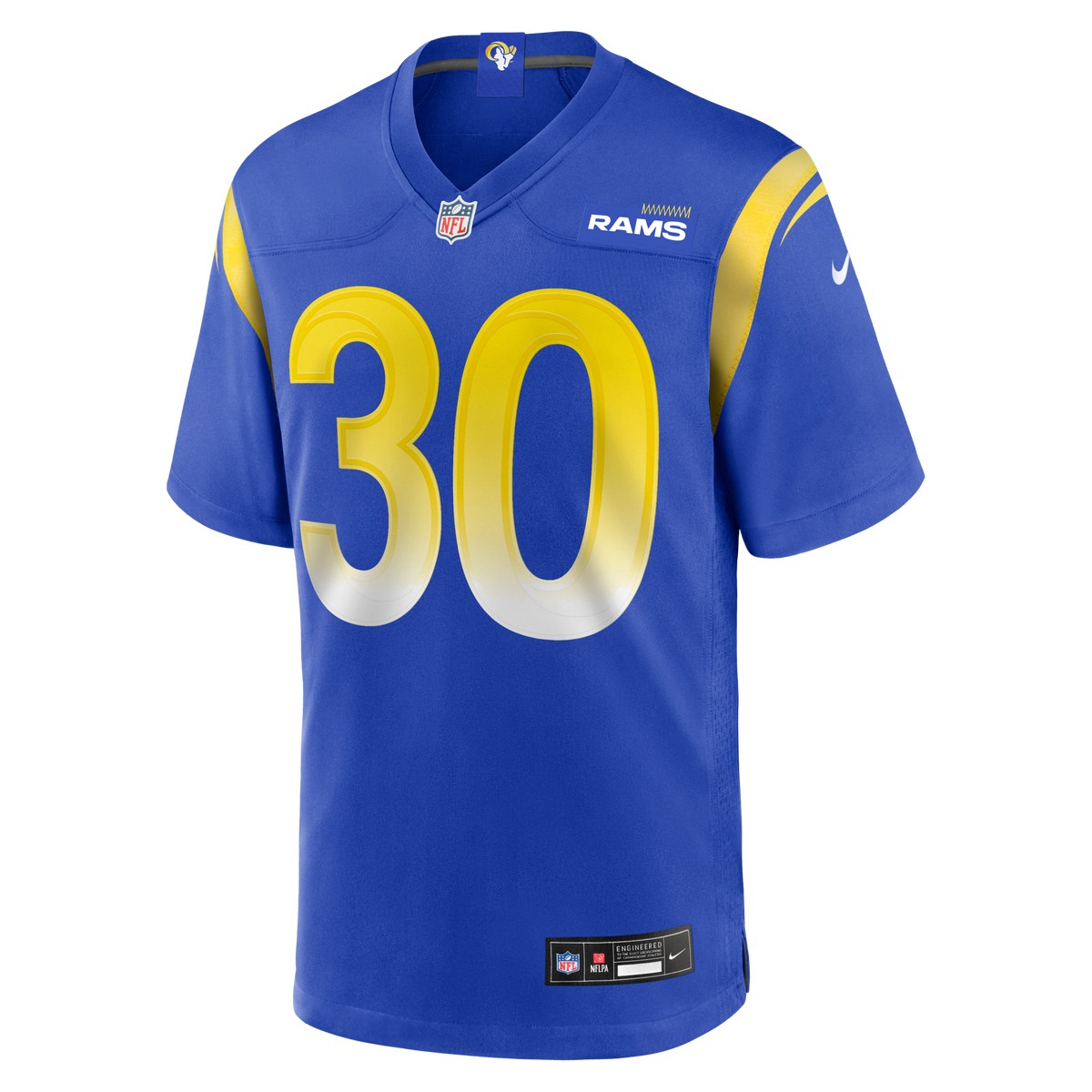 Los Angeles Rams Josh Wallace Royal Game Jersey